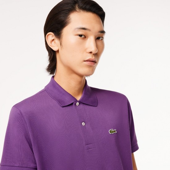 Lacoste Men's Classic Fit Polo Pique Shirt L.12.12 00 IY2 Purrple