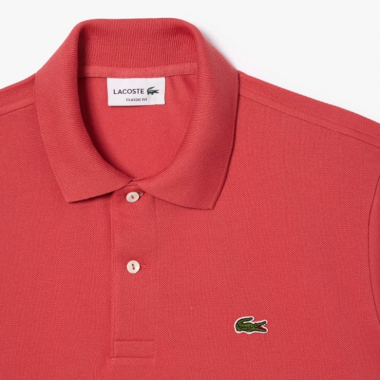 Lacoste Men's Classic Fit Polo Pique Shirt L.12.12 00 ZV9  Sierra Red