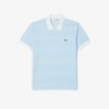 LACOSTE Ανδρικό Βαμβακερό Ριγέ Polo Original L.12.12 Κανονική Γραμμή PH9753 00 F6Z Γαλάζιο