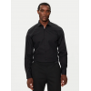 HUGO BOSS Men's Slim Fit Cotton Poplin Shirt Koey 50519729 001 Black