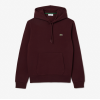 LACOSTE Men's Fleece Hoodie Sweatshirt SH9623 00 BZD Bordeaux