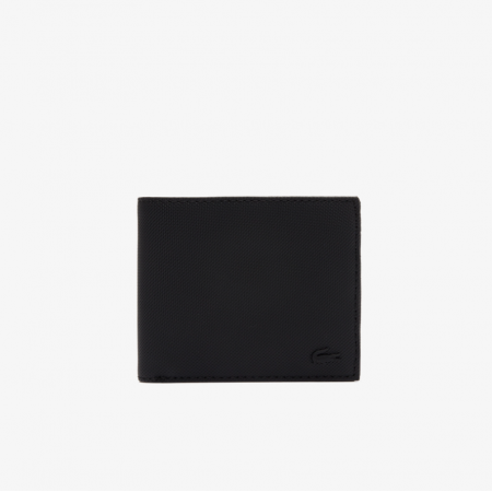 Lacoste Unisex Classic Medium Folding Πορτοφόλι NH4421HC 00 000 Μαύρο