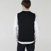 LACOSTE Men's V-Neck Wool Jersey Vest AH2998 00 166 Navy Blue