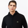 LACOSTE Men's Fleece Hoodie Sweatshirt SH9623 00 031 Black