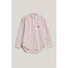 GANT Women's Relaxed Fit Small Graphic Shirt 4300406 630 Ruby Red