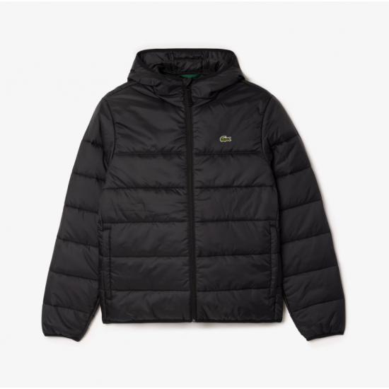 LACOSTE Μπουφάν Water-Repellent Quilted Puffed Jacket Κανονική Γραμμή - Μαύρο (BH6763-C31-Μαύρο)