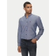 HUGO BOSS Men's Oxford Cotton Button-Down Slim-Fit Shirt Evito 50479302 405 Dark Blue