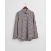 GANT Men's Regular Fit Cotton Light Twill Gingham Shirt 3240193 220 Cacao