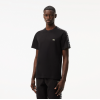 LACOSTE Men's Regular Fit Cotton T-Shirt Logo Band TH7404 00 031 Black