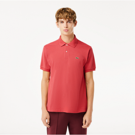 LACOSTE Men's Classic Fit Polo Pique Shirt L.12.12 00 ZV9  Sierra Red