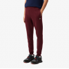 LACOSTE Men's Slim Fit Cotton Fleece Tracksuit Pants XH9624 00 BZD Bordeaux