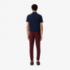 LACOSTE Men's Slim Fit Cotton Fleece Tracksuit Pants XH9624 00 BZD Bordeaux