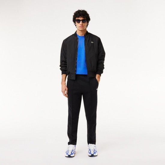 Lacoste Ανδρική Βαμβακερή T-Shirt Μπλούζα Ultra Dry Sport Κανονική Γραμμή TH7618 00 IXW Μπλε