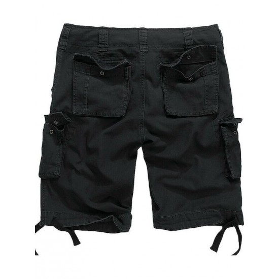 Brandit Ανδρική Βερμούδα Cargo Regular Fit 2019-Black (Μαύρο)