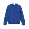 LACOSTE Men's Regular Fit Crew Neck Wool Sweater AH0841 00 AT9 Blue