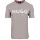 HUGO BOSS Men's Cotton Jersey Regular Fit T-Shirt Dulivio 50467556 055 Light Grey