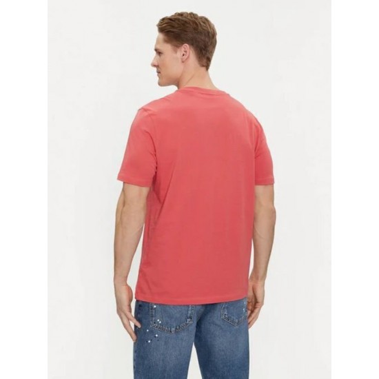 HUGO BOSS Men's Cotton Regular Fit T-Shirt Dero222 50466158 612 Medium Red