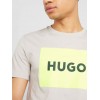 HUGO BOSS Men's Cotton Jersey Regular Fit T-Shirt Dulive222 50467952 055 Light Grey