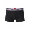 HUGO BOSS Ανδρικό Ελαστικό Εσώρουχο 3 Τεμαχίων Trunk Triplet Pack 50517878 988 Μαύρο