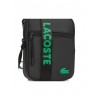 LACOSTE Men's Petit Pique Flat Crossover Bag NH4679TX 00 N71 Black