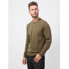 HUGO BOSS Men's Oganic-Cotton Sweater San Cassius-C1 50475083 257 Dark Beige