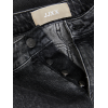 Jack & Jones JJXX Γυναικείο Jean Straight Fit Mid Waist 12229026-Black Denim