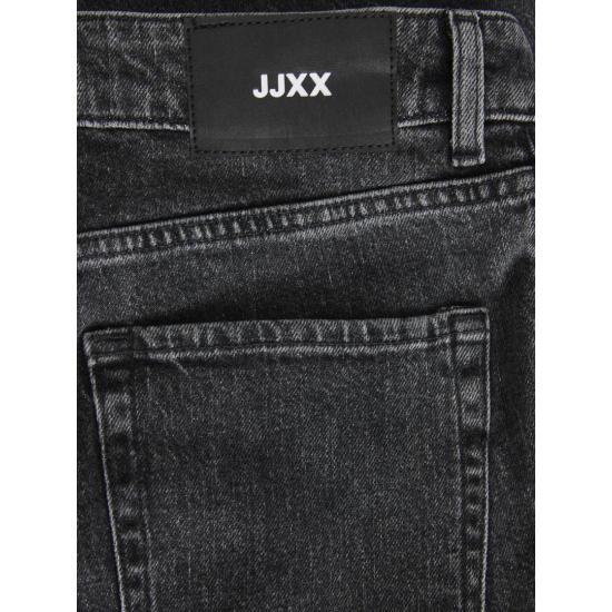 Jack & Jones JJXX Γυναικείο Jean Straight Fit Mid Waist 12229026-Black Denim