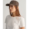 GANT Women's Cotton Regular Fit Shield T-Shirt 4200200 110 White