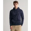 GANT Men's Cotton Regular Fit Shield Hoodie 2007058 433 Evening Blue