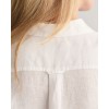 Gant Γυναικείο Λινό Πουκάμισο Chambray Κανονική Γραμμή 4300277 110 Λευκό Gant Γυναικείο Λινό Πουκάμισο Chambray Κανονική Γραμμή 4300277 110 Λευκό