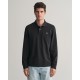 GANT Men's Cotton Regular Fit Shield Pique Polo 2230 5 Black