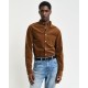 GANT Men's Cotton Regular Fit Corduroy Shirt 3230228 220 Cacao