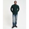 GANT Men's Cotton Regular Fit Corduroy Shirt 3230228 374 Tartan Green