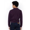 THE BOSTONIANS Men's Regular Fit Cotton Pique Polo PL0001 B170PU Purrple