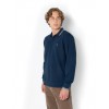 THE BOSTONIANS Ανδρικό Βαμβακερό Polo Pique Double Stripe Collar Κανονική Γραμμή PL1151 B691PE Πετρόλ