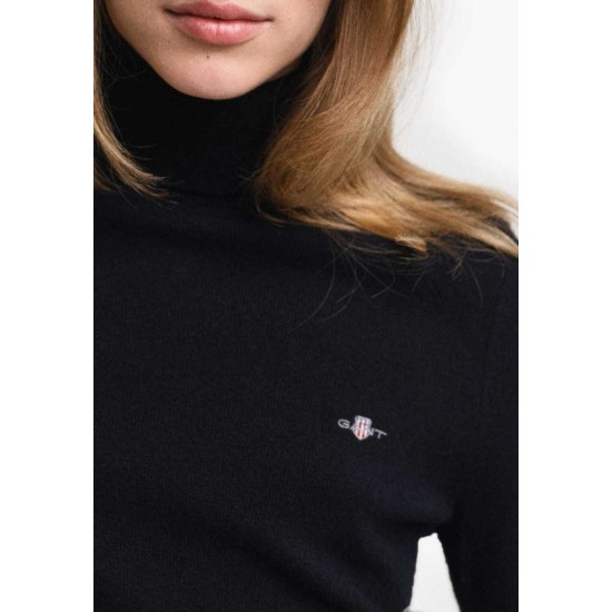 GANT Γυναικείο Μάλλινο Ζιβάγκο Κανονική Γραμμή 4805263 005 Μαύρο