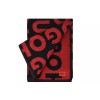 HUGO BOSS Unisex Beach Towel MONOGRAM 50539992 002 Black Red HUGO BOSS Unisex Beach Towel MONOGRAM 50539992 002 Black Red