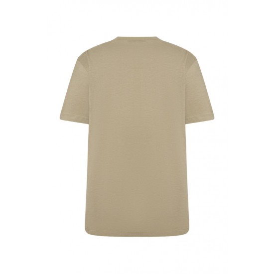 HUGO BOSS Ανδρικό Βαμβακερό T-Shirt Dalendi Regular Fit 50534934 219 Medium Brown