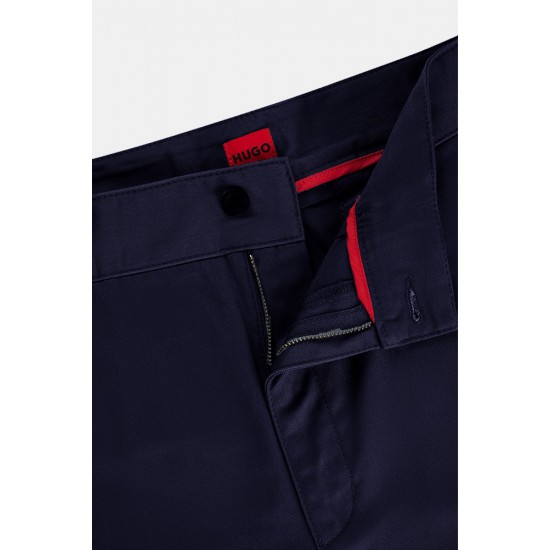 HUGO BOSS Men's Regular-Fit Shorts Darik241 50505857 405 Dark Blue