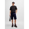 HUGO BOSS Men's Regular-Fit Shorts Darik241 50505857 405 Dark Blue HUGO BOSS Men's Regular-Fit Shorts Darik241 50505857 405 Dark Blue