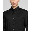 HUGO BOSS Men's Viscose Slim Fit Kenno Shirt 50539769 001 Black HUGO BOSS Men's Viscose Slim Fit Kenno Shirt 50539769 001 Black