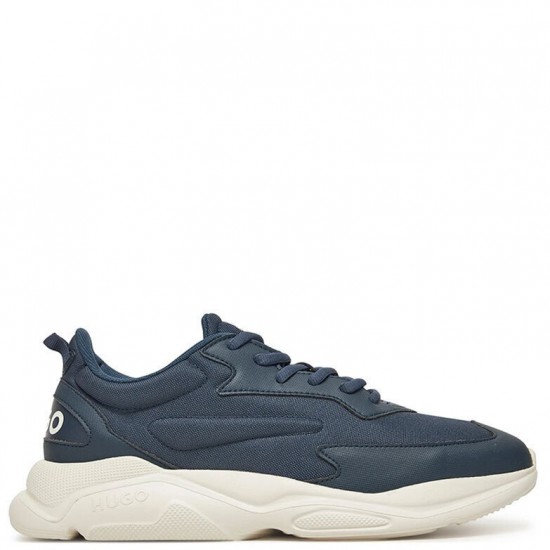HUGO BOSS Ανδρικά Παπούτσια Sneaker Lean_Runn_cvpu_N 50536960 408 Μπλε