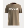 HUGO BOSS Men's Cotton Jersey Regular Fit T-Shirt Dulivio 50467556 219 Medium Brown HUGO BOSS Men's Cotton Jersey Regular Fit T-Shirt Dulivio 50467556 219 Medium Brown