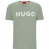 HUGO BOSS Men's Cotton Jersey Regular Fit T-Shirt Dulivio 50467556 391 Open Green HUGO BOSS Men's Cotton Jersey Regular Fit T-Shirt Dulivio 50467556 391 Open Green