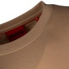 HUGO Ανδρικό Βαμβακερό T-Shirt Dulivio Κανονική Γραμμή 50467556 269 Μπεζ
