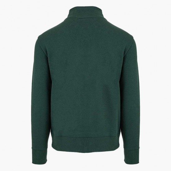 GANT Ανδρική Μπλούζα Φούτερ Printed Graphic Με Φερμουάρ 2067091 374 Πράσινο Σκούρο