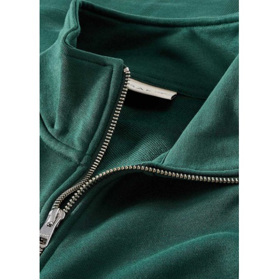 GANT Ανδρική Μπλούζα Φούτερ Printed Graphic Με Φερμουάρ 2067091 374 Πράσινο Σκούρο