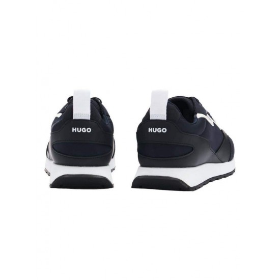 HUGO BOSS Ανδρικά Παπούτσια  Icelin_Runn_pumf_N 50536568 401 Σκούρο Μπλε