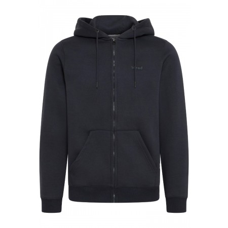 BLEND Ανδρική Βαμβακερή Ζακέτα με Κουκούλα Hoodie Zip Basic 20714494-194013 Dark Navy (Μπλέ Σκούρο)