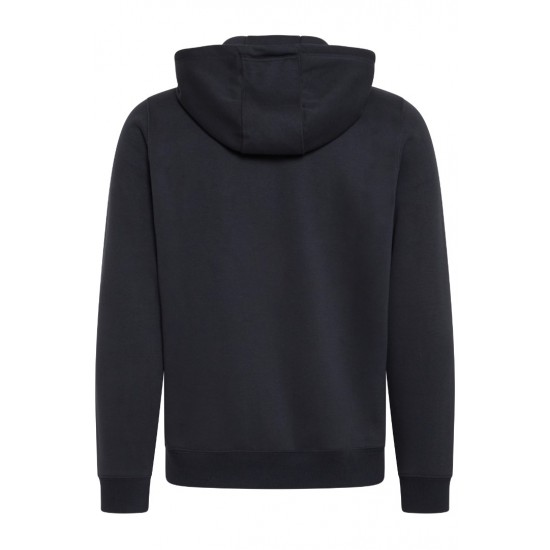 BLEND Ανδρική Βαμβακερή Ζακέτα με Κουκούλα Hoodie Zip Basic 20714494-194013 Dark Navy (Μπλέ Σκούρο)